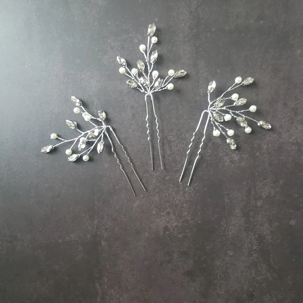 Elegant Silver Hair Accessory